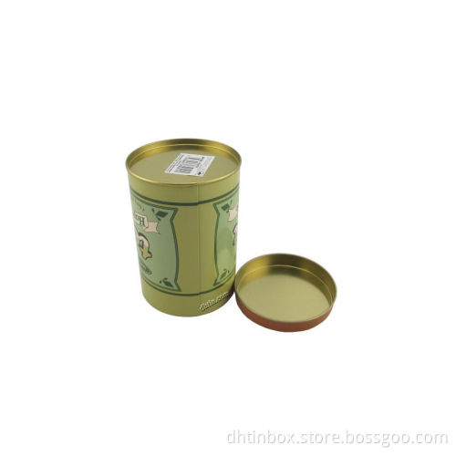 tea storage tin, matcha canister, tea container